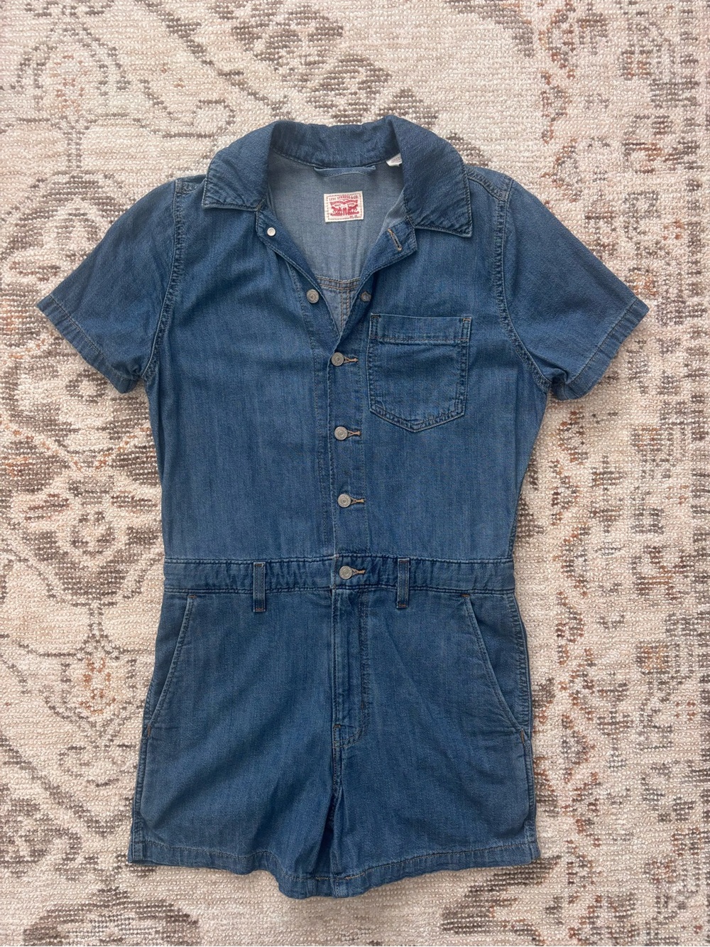 Levi’s Strauss Denim Shorts Romper - Women’s Size XS